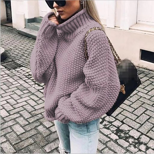 Pullover Batwing Sleeve Sweater