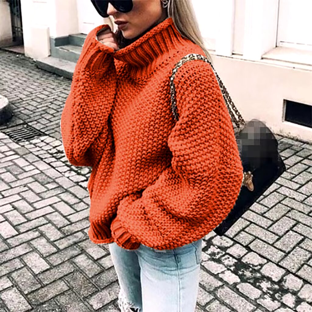 Pullover Batwing Sleeve Sweater