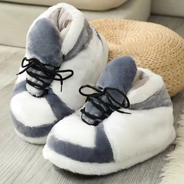 Cozy Cartoon Plush Slippers