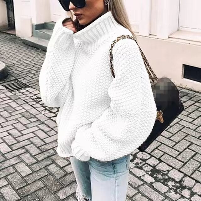 Pullover Batwing Sleeve Sweater